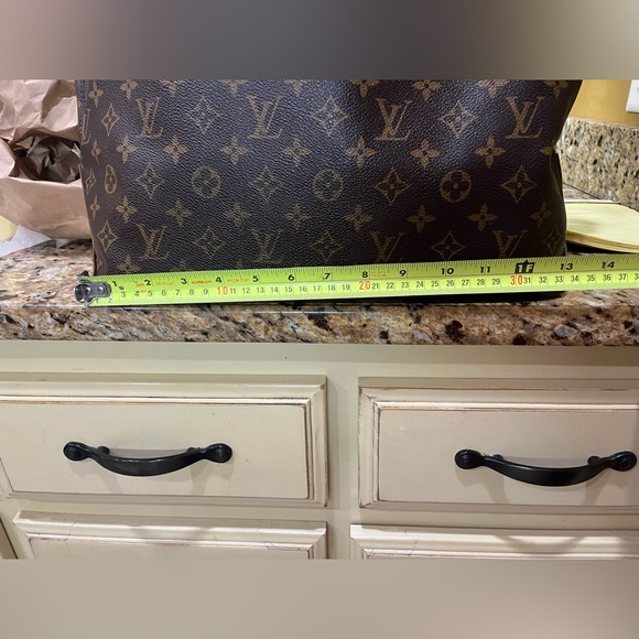 Louis Vuitton Authentic Monogram Leather Cabas Piano Tote - Picture 11 of 13